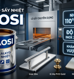 SƠN ALKYD SẤY NHIỆT HAOSI (ALKYD MELAMINE) 